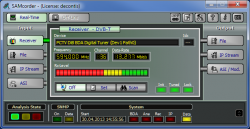 DVB-T, DVB-S, DVB-S2, DVB-C, DVB-H live reception and real-time monitoring